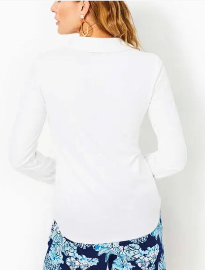 LILLY PULITZER Marlena Resort Button Down Blouse