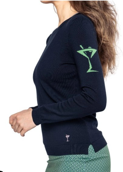Golftini Martini Crewneck Sweater (Multiple Colors)