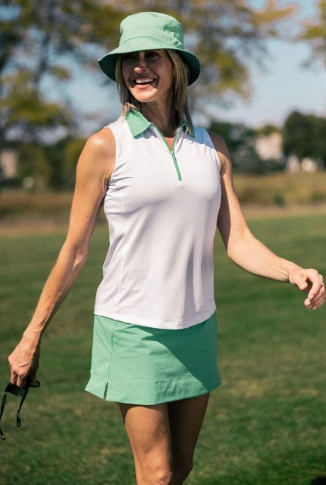 Golftini MASTERS Zip Polo Sleeveless