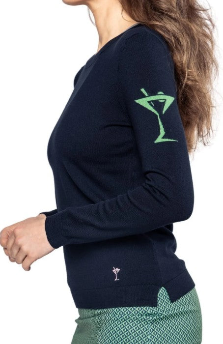 Golftini MASTERS Martini Crewneck Sweater