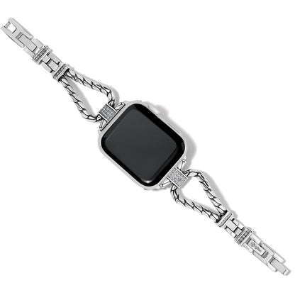 Brighton Meridian Tempo Apple Watch® Band in Silver