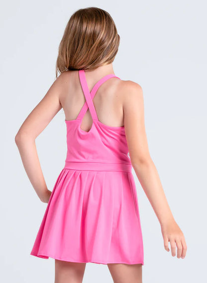 Lucky in Love Youth Mini Serve Sleeveless Dress