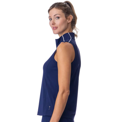 Belyn Key EMERALD BAY Mock Piper Sleeveless Top