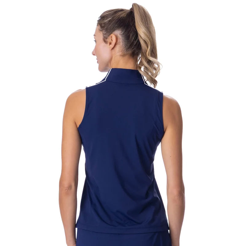 Belyn Key EMERALD BAY Mock Piper Sleeveless Top