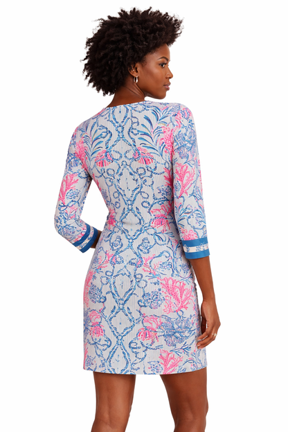 LILLY PULITZER Nadine 3/4 Sleeve Dress 37"