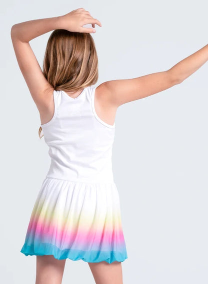 Lucky in Love Youth Nova Bubble Sleeveless Dress