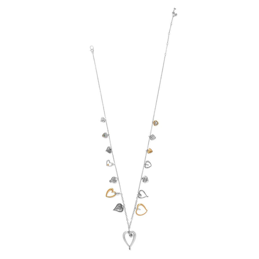 Brighton One Heart Large Long Necklace