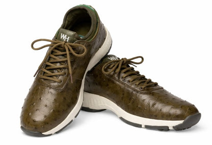William & Harry Eagle Ostrich Golf Shoes (Multiple Colors)