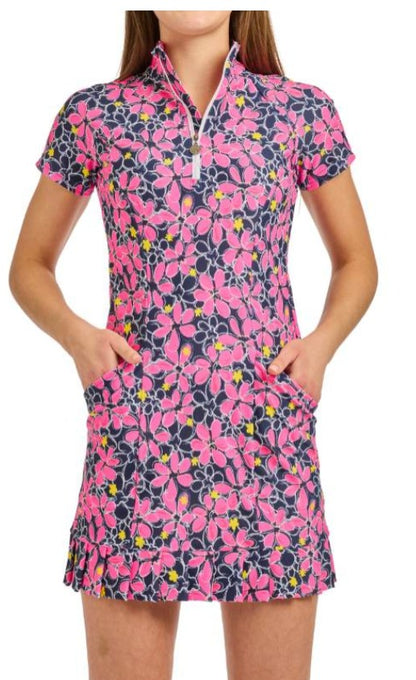 Tzu Tzu LATE BLOOMER PENNIE Capped Sleeve Dress