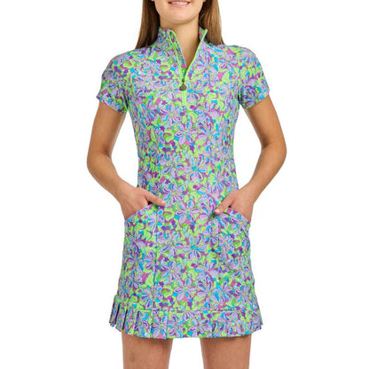 Tzu Tzu POCKET FULL OF POSIZES PENNIE Capped Sleeve Dress