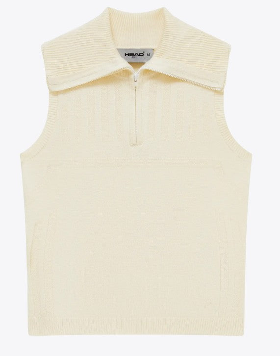 HEAD GOLF Performance Quarter Zip Sleeveless Top