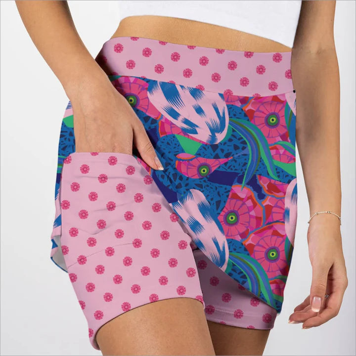 Skort Obsession Petal Burst Women's Skort 17"