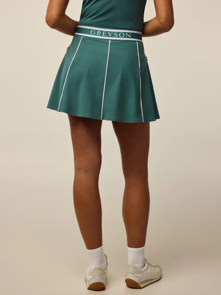 GREYSON Phoenix Flare Skirt 15" in Marsh