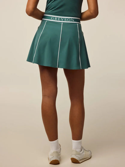 GREYSON Phoenix Flare Skirt 15" in Marsh