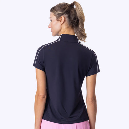 Belyn Key FAIRBANKS Mock Piper Short Sleeve