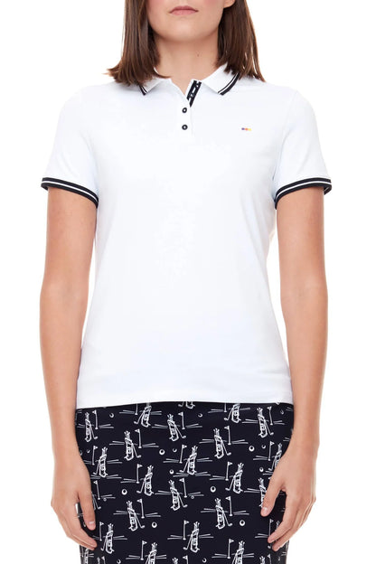 Swing Control Pique Short Sleeve Polo (Multiple Colors)