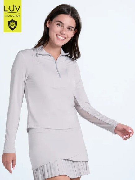Lucky in Love Free Play Zip Long Sleeve (Multiple Colors)