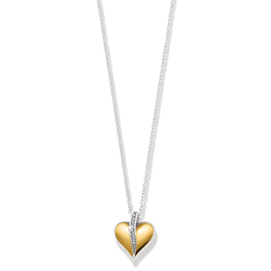 Brighton Precious Heart Two Tone Petite Necklace