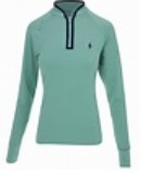 Ralph Lauren RLX LONG-SLEEVE STRETCH PEACHED JERSEY PULLOVER