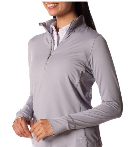 Golftini Long Sleeve Zip Fabulous Mock Pullover (Multiple Colors)