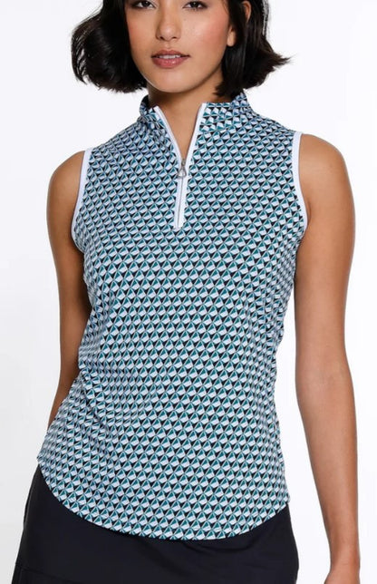 SPORT HALEY CALIZA LANE Reed Sleeveless Polo