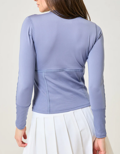 GG BLUE CRYSTAL COVE Rib Long Sleeve