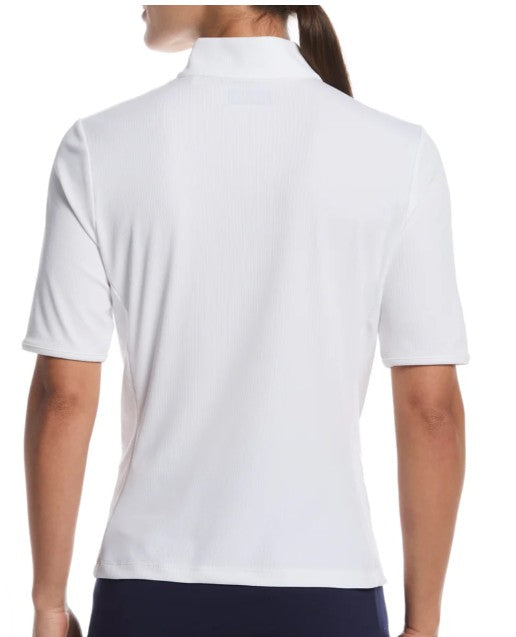 Callaway Apparel Rib Play Polo Short Sleeve (Multiple Colors)