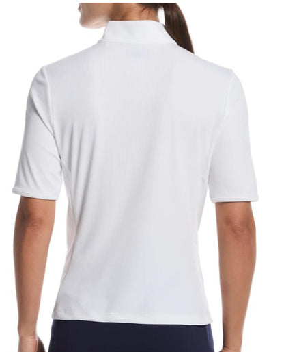 Callaway Apparel Rib Play Polo Short Sleeve (Multiple Colors)