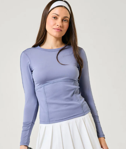 GG BLUE CRYSTAL COVE Rib Long Sleeve