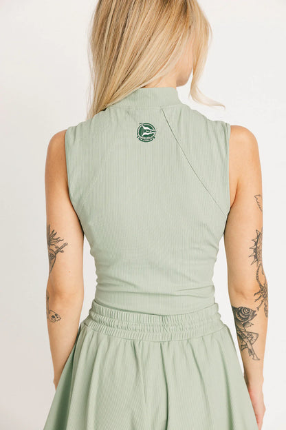 FORE ALL  Sleeveless Riptide Mock Neck (Multiple Colors)