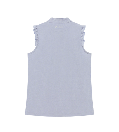 HEAD GOLF Ruffle Seersucker Sleeveless Top (Multiple Colors)