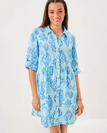 LILLY PULITZER Shaela 3/4 Sleeve Dress 37"