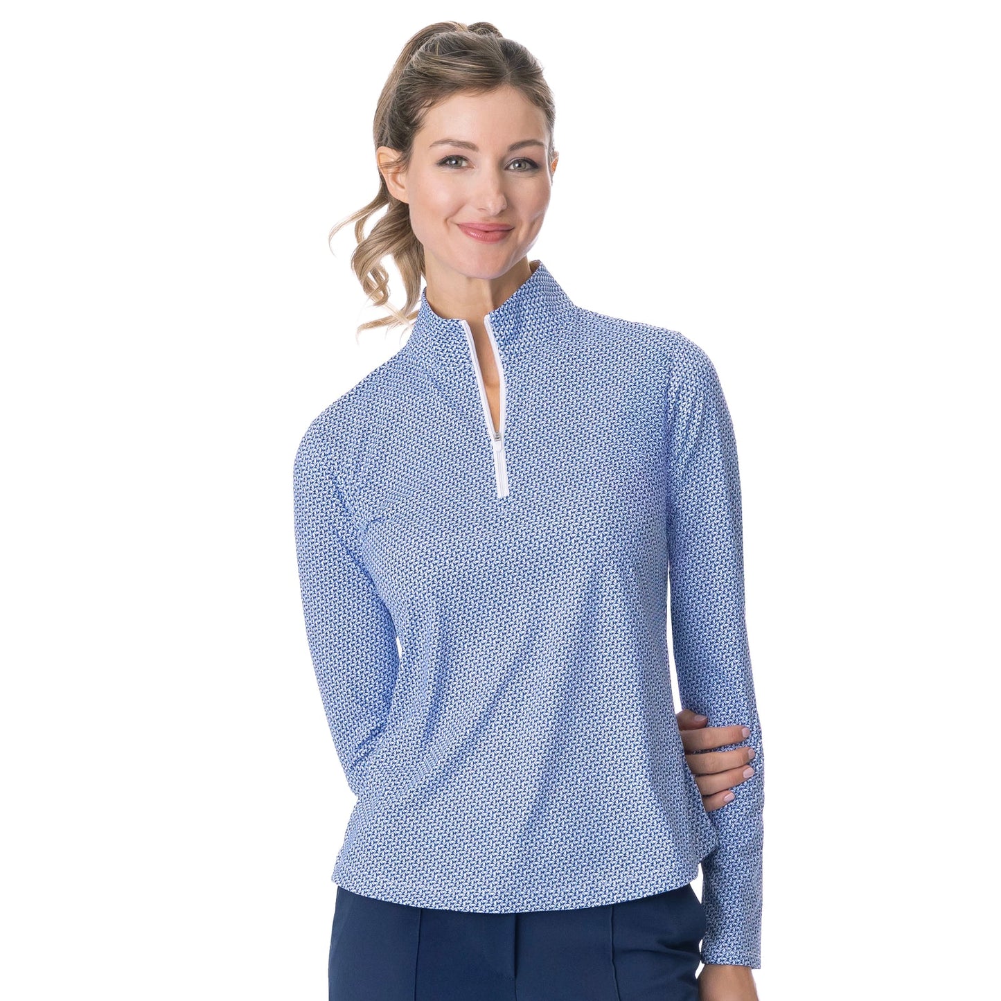 Belyn Key GLACIER FALLS Sadie Mock Long Sleeve