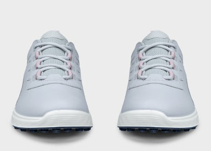 ECCO Women's Golf SHOE S-CASUAL LACE in CONCRETE/MARINE