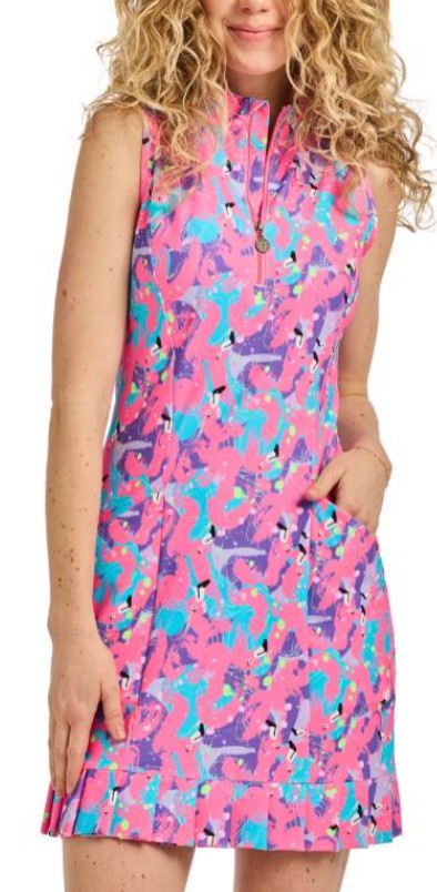 Tzu Tzu Shiloh Maniac Mingo Sleeveless Dress