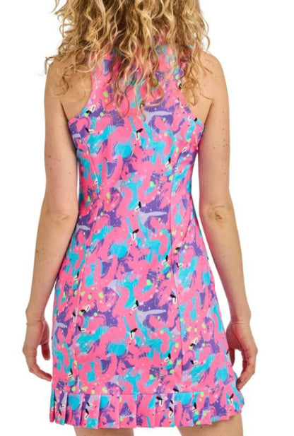 Tzu Tzu Shiloh Maniac Mingo Sleeveless Dress