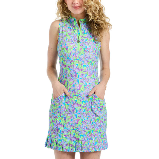 TZU TZU POCKET FULL OF POSIZES SHILOH SLEEVELESS DRESS