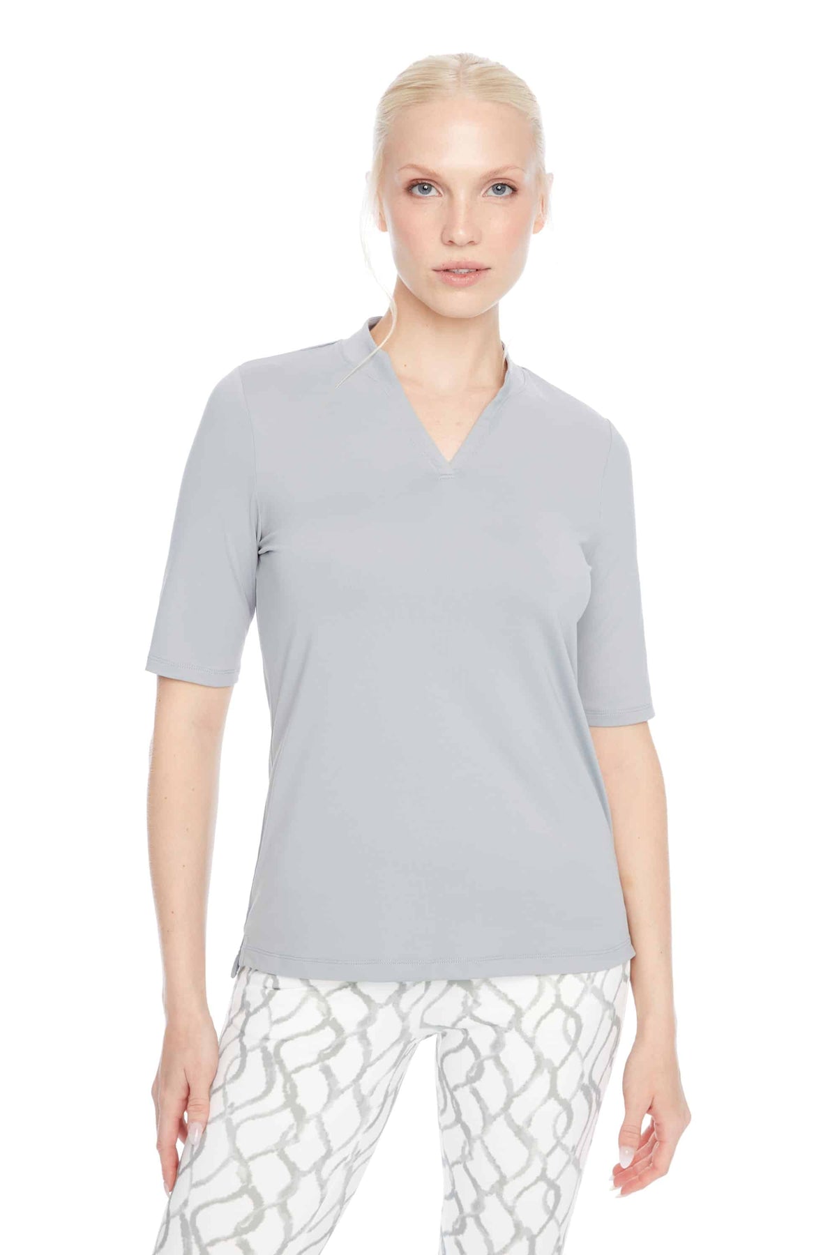 Swing Control CONTRAST VELOCITY SHORT 1/2 SLEEVE POLO (Multiple Colors)