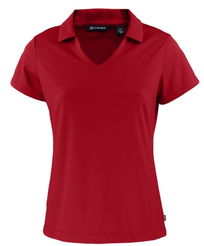 Cutter & Buck Rainier Daybreak Short Sleeve V-Neck Polo (Multiple Colors)