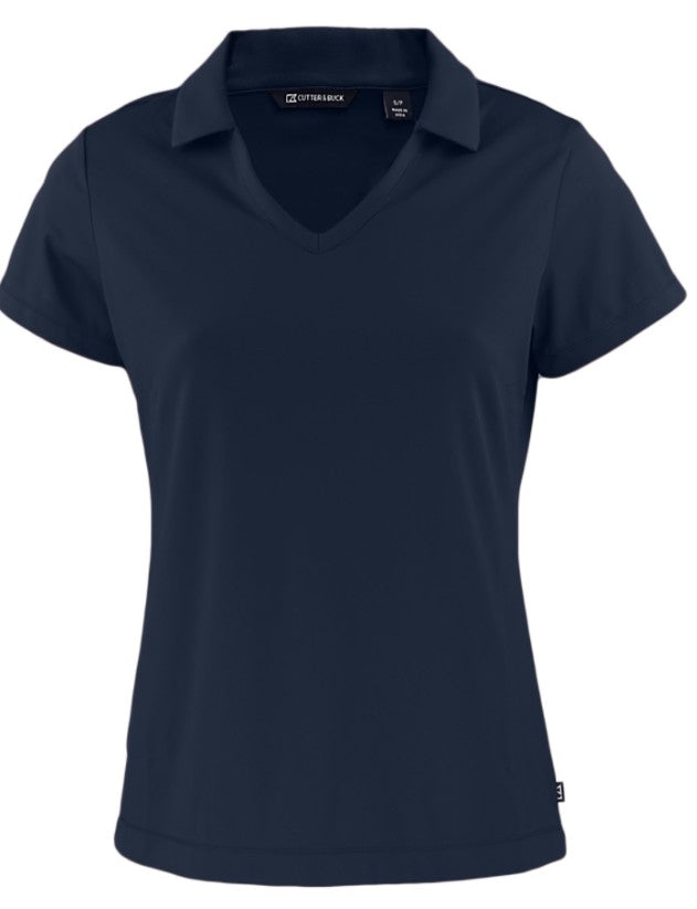 Cutter & Buck Rainier Daybreak Short Sleeve V-Neck Polo (Multiple Colors)