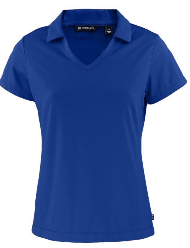 Cutter & Buck Rainier Daybreak Short Sleeve V-Neck Polo (Multiple Colors)