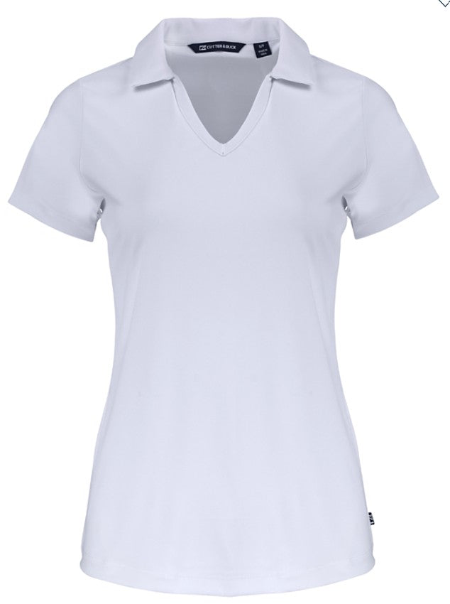 Cutter & Buck Rainier Daybreak Short Sleeve V-Neck Polo (Multiple Colors)