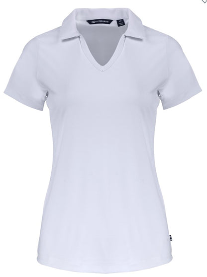 Cutter & Buck Rainier Daybreak Short Sleeve V-Neck Polo (Multiple Colors)