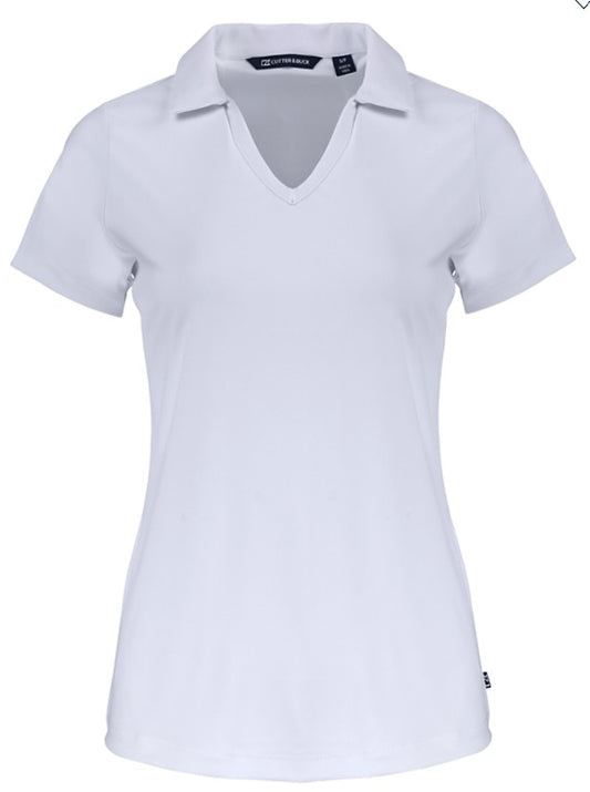 Cutter & Buck Rainier Daybreak Short Sleeve V-Neck Polo (Multiple Colors)