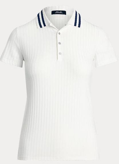 Ralph Lauren RLX Slim Fit Ribbed Short Sleeve Polo Shirt