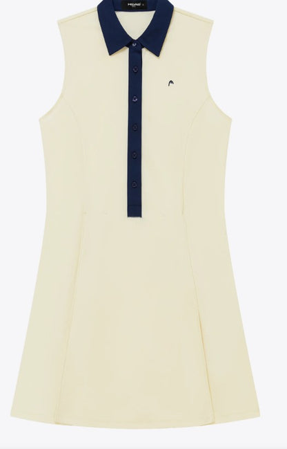 HEAD GOLF Signature Sleeveless Polo Dress (Multiple Colors)