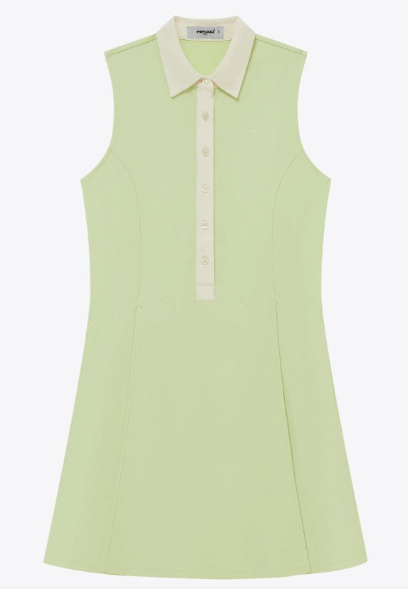 HEAD GOLF Signature Sleeveless Polo Dress (Multiple Colors)