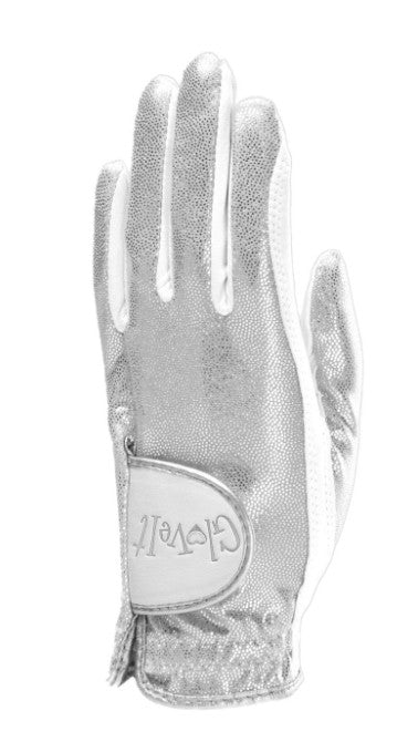 GloveIt Silver Bling Golf Gloves