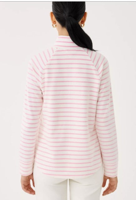 LILLY PULIZTER Skipper Popover Long Sleeve Palm Tree