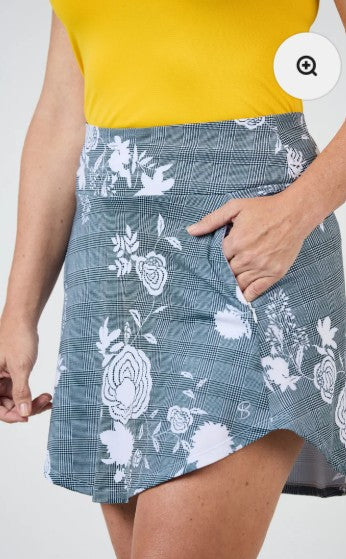 Sofibella Golf Colors Sweet Embroidery Skort 17"